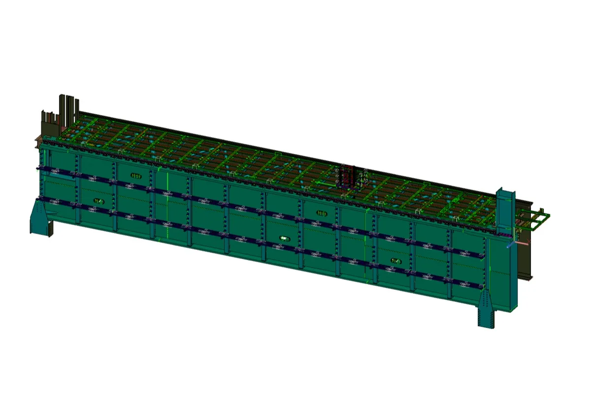 38m Industrial Crane Runway
