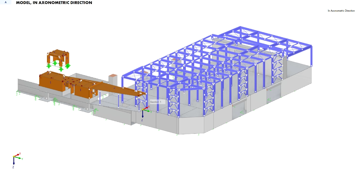 Sky Centre Station Structure