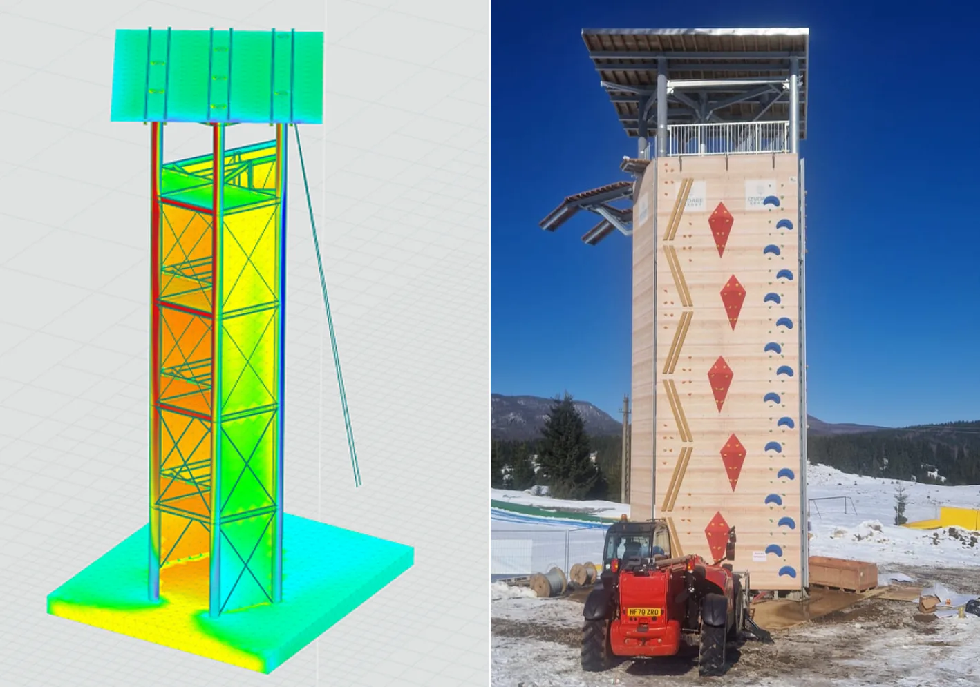 CFD-Assisted Zipline Tower Redesign